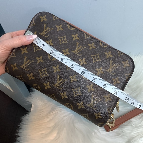 ❌SOLD❌1996 authentic Louis Vuitton Orsay clutch large wristlet - Picture 11 of 17